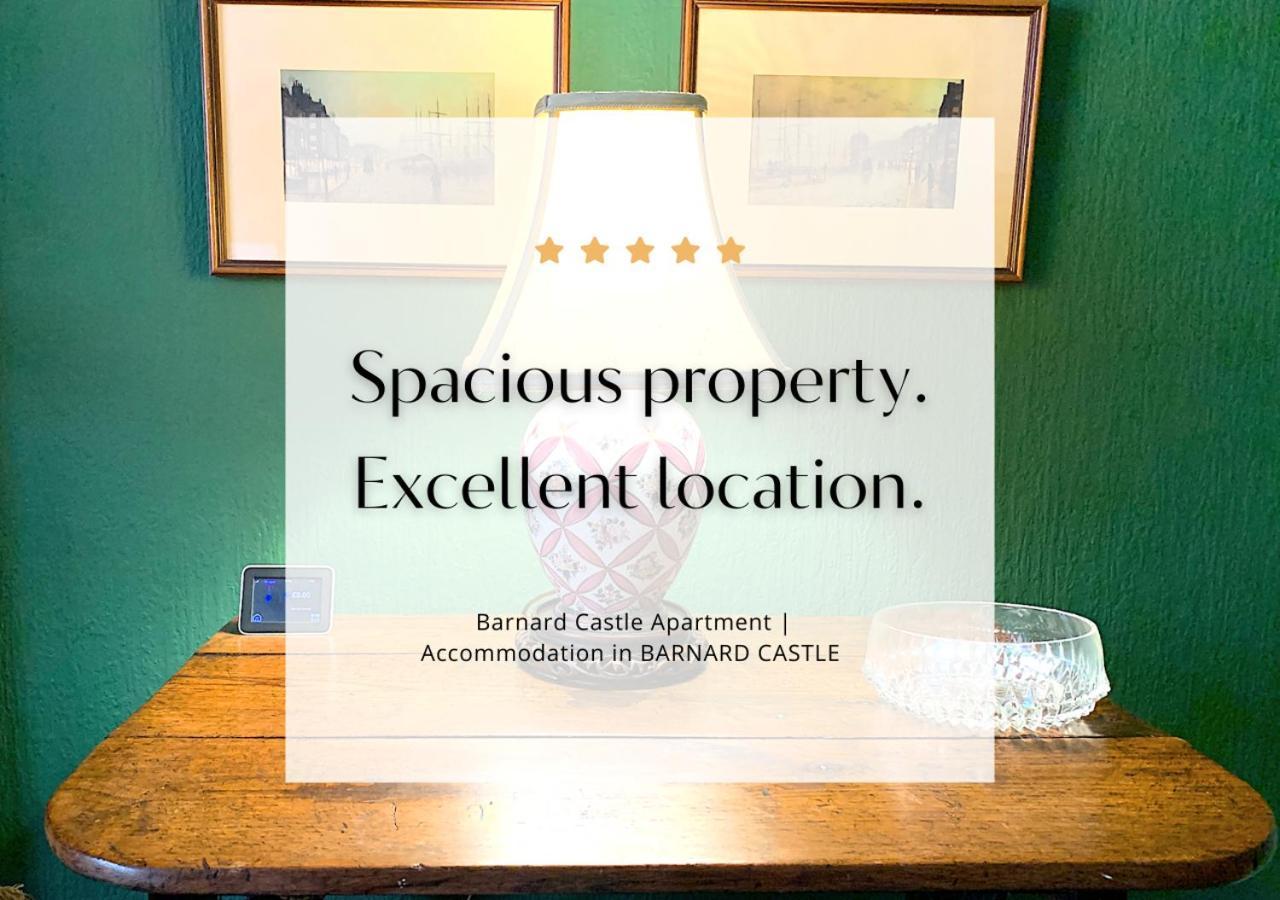 Spacious Georgian Apartment, Central Barnard Castle. Kültér fotó